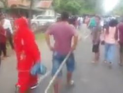 Lebaran Ketupat di Lamunde, Seorang Pria Kena Sabetan Parang Dilengan Tangan Kananya