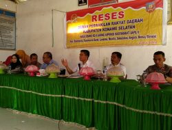 Legislator Konsel Gelar Reses di Dapil ll