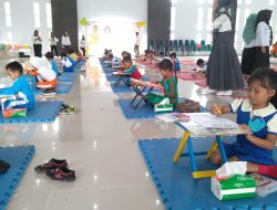 Meningkatkan Kreatifitas Anak Usia Dini,  Dikmudora Koltim Gelar Lomba Mewarnai