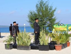 Arhawi Sampaikan Pesan Presiden saat HUT Bhayangkara ke-73 di Wakatobi