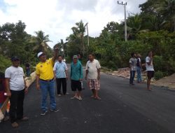 Bupati Wakatobi Manfaatkan Libur Kantor  Pantau Program Fisik Hibah Australia