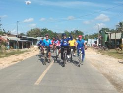 Gelar Fun Bike di Akhir Pekan, Rajiun ajak Masyarakat Bersama-sama Bangun Sinergi untuk Mubar yang Kuat dan Sehat