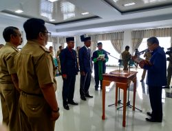 Bupati Koltim Lantik Dua Camat jadi Penjabat Kades