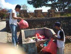 IMKB Makassar Bersihkan Benteng Keraton Buton Dari Sampah
