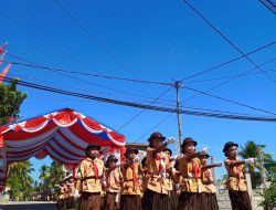 103 Peserta Gerak Jalan Pramuka Meriahkan HUT RI ke-74