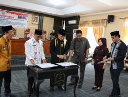DPRD Konsel Gelar Paripurna Penandatanganan MoU KUA – PPAS Tahun 2019