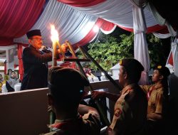 Ratusan Obor Meriahkan Malam Taptu di Wakatobi