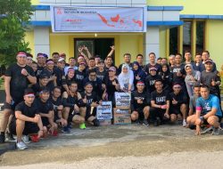 RIOT Indonesia Gelar kegiatan sosial di panti sosial Tresna Werdha Kendari, Usai  lari bersama  7,4 km