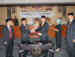 DPRD dan Pemkab Konsel Gelar Paripurna Penetapan Perda RPJMD-P 2016 – 2021