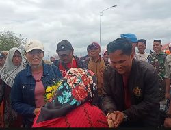 Kedatangan Kapolres Baru, di Jemput Puluhan Personil Polres Muna