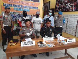 Polres Muna Kembali Bekuk Kurir Sabu