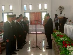 Wabup Mubar Kukuhkan Lima Pimpinan BAZNAS