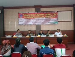 Kesbangpol Kolaka Sosialisasi Pembinaan Ormas