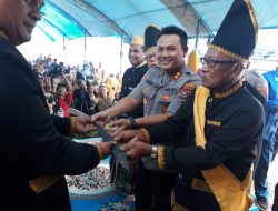 Hadiri Pengukuhan Adat Ndonganeno, Kapolres Konsel: Adat Suku Tolaki Sangat Dijunjung Tinggi Masyarakat