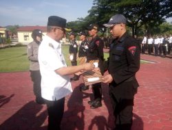 Gusli jadi Inspektur upacara pada Peringatan HUT Satpam ke 39