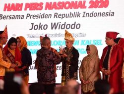 Puncak HPN, AS Tamrin Dapat Penghargaan Kebudayaan Disaksikan Presiden Jokowi