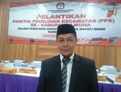 KPU Muna: Usai Perpanjangan Pendaftaran, Anggota PPS Penuhi Kuota