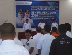 Bupati Wakatobi Harap BPS Validkan Data Penduduk Wakatobi 2020