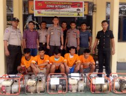 Curi Alkon, Lima Pemuda Diamankan di Polsek Abuki