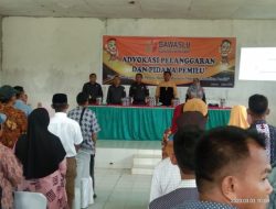 Bawaslu Mubar Gelar Sosialisasi Advokasi Pelanggaran dan Pidana Pemilu