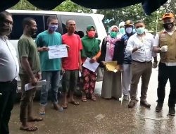 Empat Warga Muna Perantau Malaysia, Dicegat Tim Satgas Covid 19