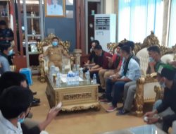 Wakil Bupati Konawe Terima Aksi Damai HMI Cabang Konawe Tolak 500 TKA