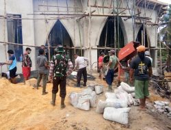 Satgas TMMD Kodim Kolaka Bersama Warga Semangat Bekerja Gotong Royong