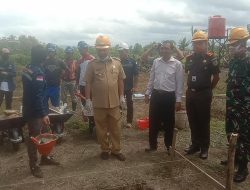 Bupati Konawe Lakukan Peletakan Batu Pertama Pembangunan Amnah Eksekutif Land