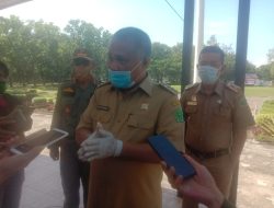 Bupati Konawe Pimpin Apel Pelepasan Tim Operasi Satgas Yustisi Covid- 19