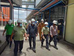 Ketua DPRD Konawe Tinjau Pembangunan Pabrik Pengolahan Sawit Milik TPM
