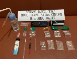 Miliki Sabu Seberat 2,76 Gram, Pria Asal Tongauna Diringkus Polisi
