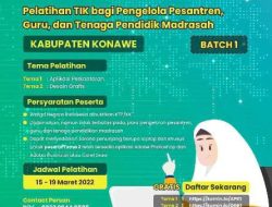 Kemenag Konawe Akan Gelar Pelatihan Thematic Academy