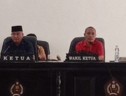 Ketua DPRD Konawe Pimpin Rapat Paripurna Laporan Reses