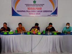Kesbangpol Konawe Gelar Sosialisasi Pemilu Serentak Tahun 2024