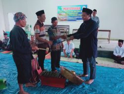Peduli Warisan Budaya, Pemdes Anggohu Salurkan Bantuan Alat Musik Tradisional