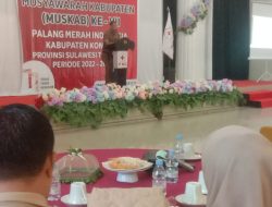 PMI Cabang Konawe Gelar Muskab Ke- VII