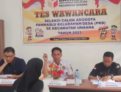 Panwaslu Kecamatan Unaaha Umumkan PKD Terpilih