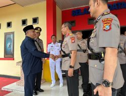 Hadiri Upacara Pendidikan Polri Gelombang I, Bupati Konawe Target Anak Konawe Masuk Polisi