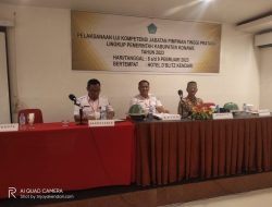 Buka Uji Kompetensi JPTP,  Sekda Konawe Tekankan Peserta Untuk Fokus