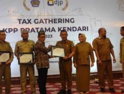 DPMD Konawe Raih Penghargaan Kontribusi Pajak DD Tahun 2022