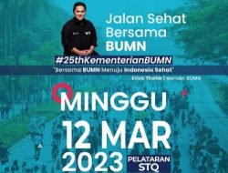 Kementerian BUMN Gelar Jalan Sehat Di Konawe