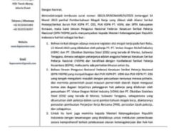 Serikat PUK KSPN Ancam Mogok Kerja DPN KSPN Adukan PT VDNI Dan PT OSS Di Kemenaker