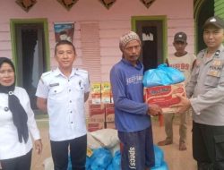 BPBD Konawe Salurkan Bantuan Pada Korban Bencana Di Kecamatan Wonggeduku