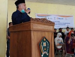 Bupati Konawe Serahkan Bantuan Pangan Secara Simbolis Di Kecamatan Pondidaha