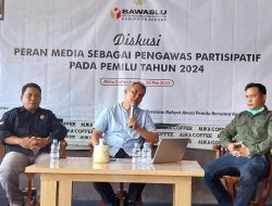 Edukasi Pemilu Bawaslu Konawe Rangkul Media