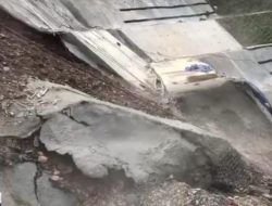 Dinding Bendung Ameroro Ambruk, Diduga Kegagalan Kegagalan Kontruksi