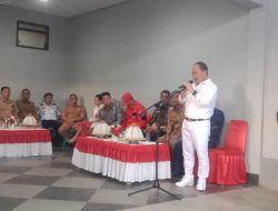 Rapat Bersama Pimpinan OPD. Harmin Ramba : Membangun Konawe ini Tidak Bisa Terjadi Tanpa Dukungan Semua Pihak