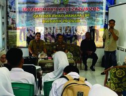 Sosialisasi di Lambuya, BLUD RS Konawe Ingatkan Warga Soal Pelayanan SKTM