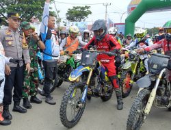 Pj Bupati Konawe Lepas Peserta Trail Adventure Jelajah Alam Konawe