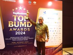 Pj Bupati Konawe Dianugerahi Penghargaan Nasional TOP BUMD Award 2024